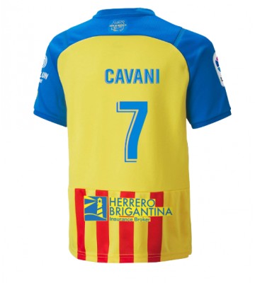 Valencia Edinson Cavani #7 Tredjedrakt 2022-23 Kortermet